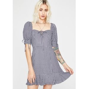 Dress Forum Gingham Check Dress